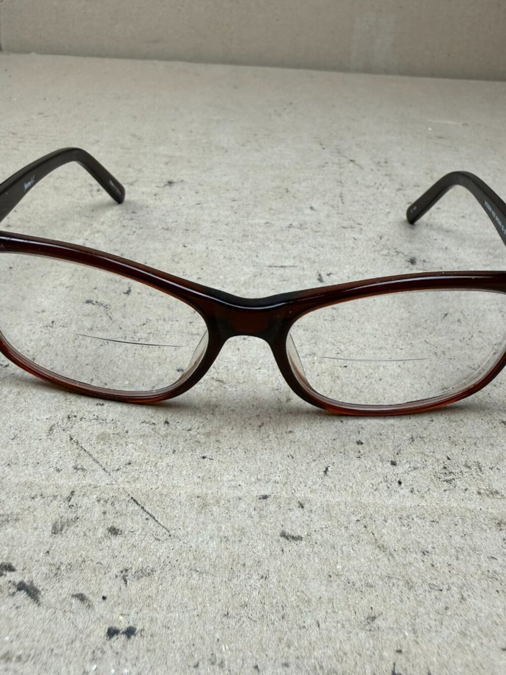 Modern Art A350 Brown Eyeglasses Frame 53-16 frame only